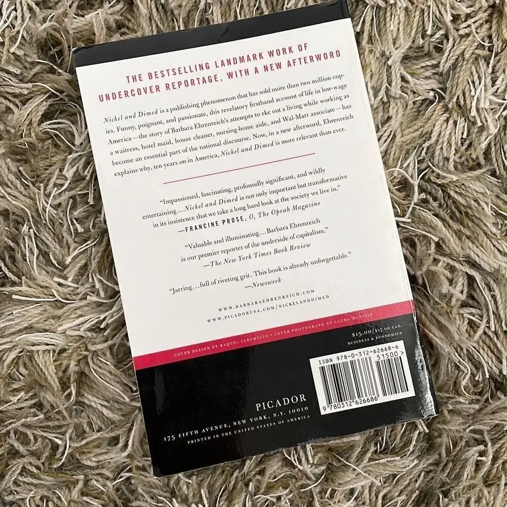 Nickel and Dimed ‎ by Barbara Ehrenreich. Paperback